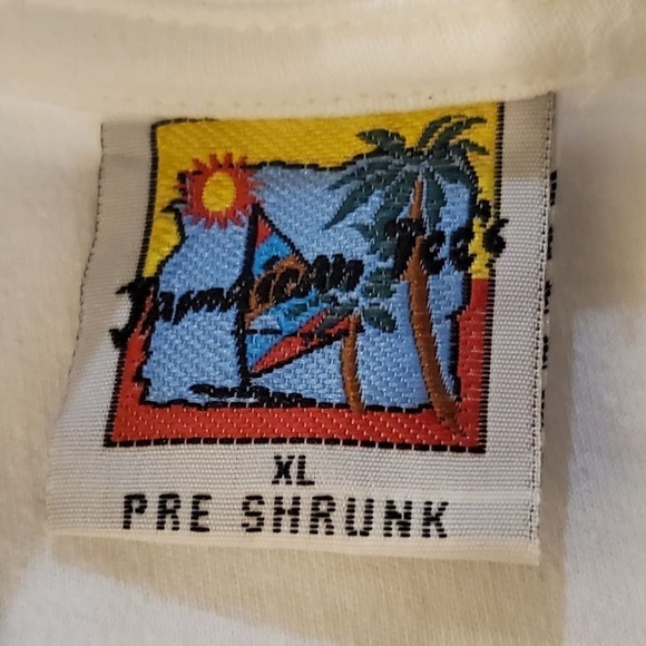 Graphic Tee White XL Jamaican Tees "No Problem Mon" Hard Rock Cafe Destination - Picture 7 of 8